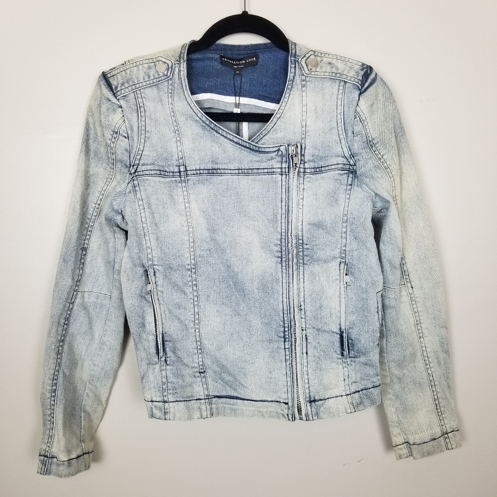 Generation Love jean denim jacket, size M